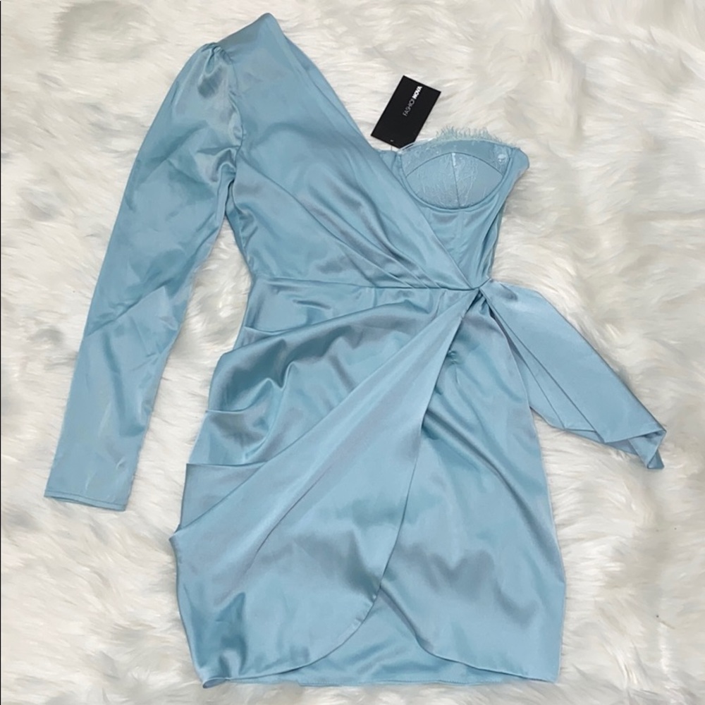 Fashionnova Satin Dress